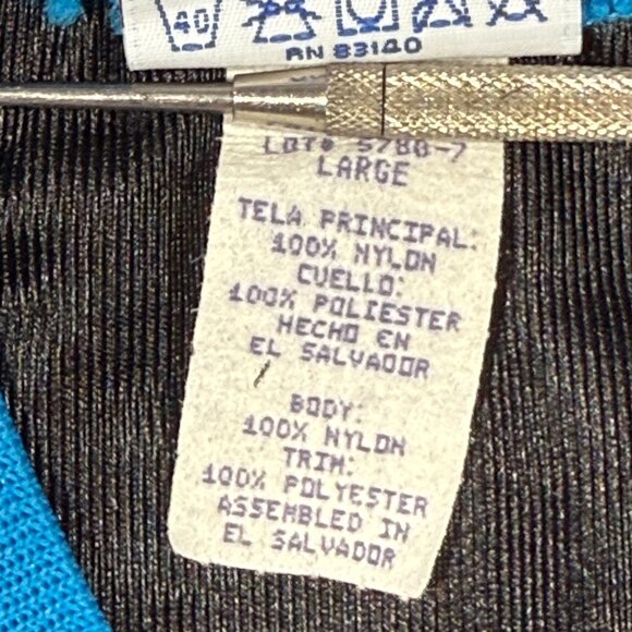 Carolina Panthers Frank Reich #14 Apex One Jersey 90s Rare NFL Size L Vintage - Picture 7 of 14